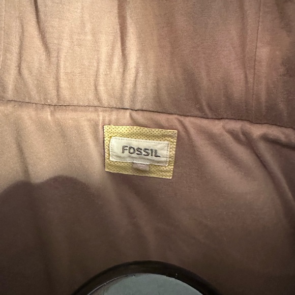 Fossil button down peacoat. Small brown taupe - Picture 3 of 11